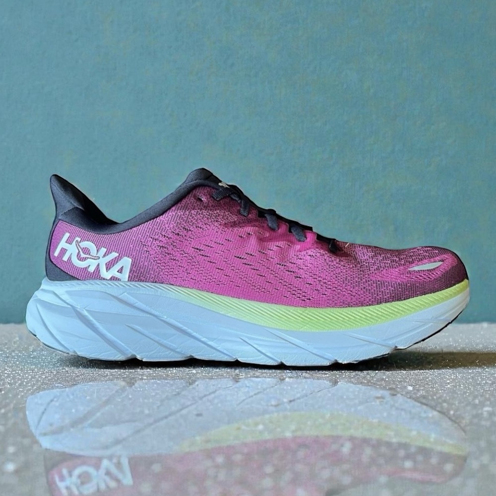 HOKA One One Clifton 8 Ibis Sneakers • Size 10.5 • Women